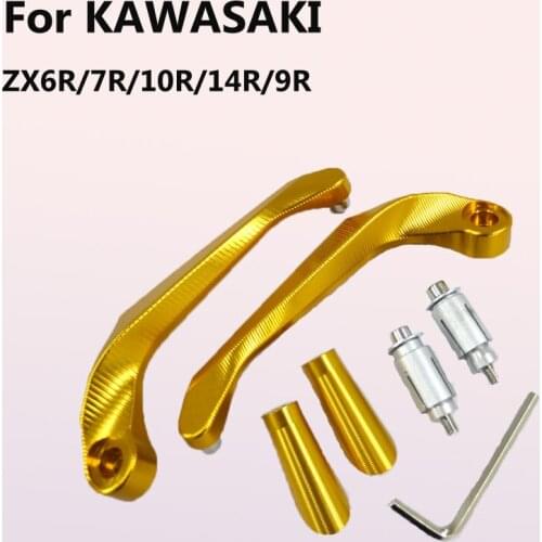 For KAWASAKI ZX6R/7R/10R/14R/9R Motorcycle General 7/8" 22mm Motorcycle Horn Handle Brake Clutch Rod Protection Cover