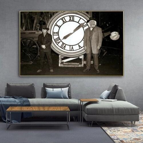 Back To The Future Canvas Art Posters and Prints Retro Classic Movie Photos Wall Art Hanging Pictures for Home Living Room Decor