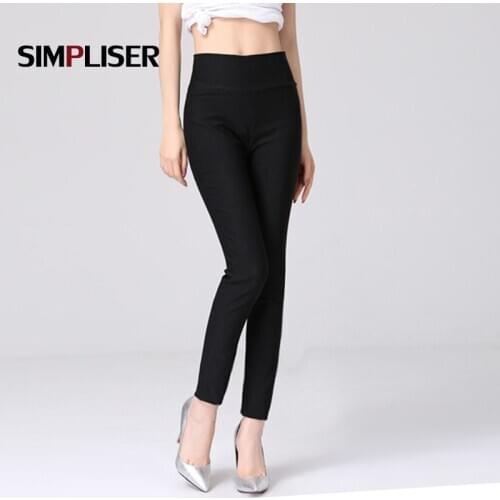 Women Stretch Leggings Plus Size High Waist Female Skinny Pencil Pants Candy Color 2021 Summer Leggings Ladies Trousers White