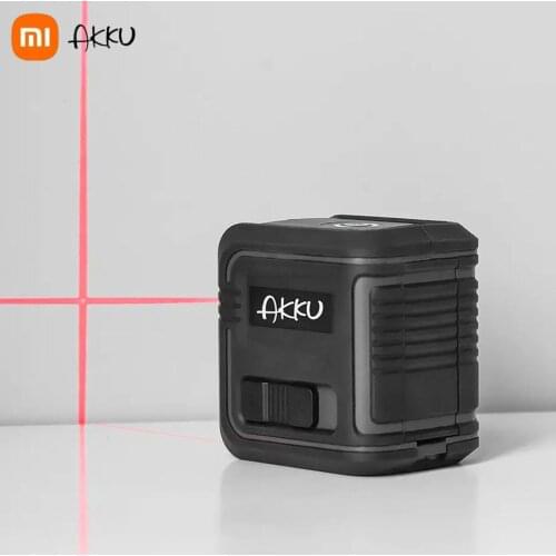 New Xiaomi Mijia AKKU Laser Level Self-Leveling 360 Horizontal Vertical Cross Super Powerful Red Infrared Laser for Smart Home