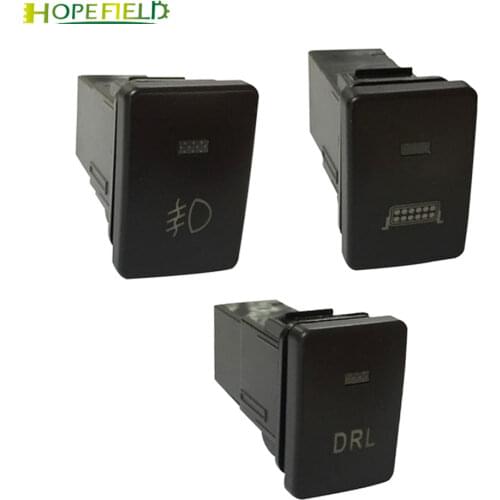 For Mitsubishi Outlander 3 2014-2019 Xpander Mirage Front Fog Button DRL Daylight Running Light Spotlight Switch