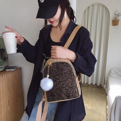 Purple spirit bird Women's Lightweight Backpacks