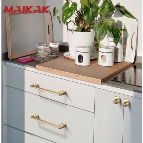 Gold Zinc Alloy Handles for Furniture Cabinet Knobs and Handles Drawer Handles Kitchen Cabinet Handle Cupboard Knobs and Pulls