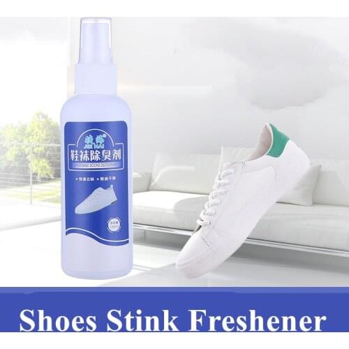 100ML Shoes Deodorant Spray Safe Deodorization of Plants Shoes Stink Freshener Socks Odor Remover Spray Refresh Antiperspirant