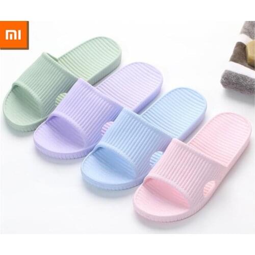Xiaomi Youpin slippers soft ladies mens childrens sandals non-slip home shower slippers childrens casual slippers smart home