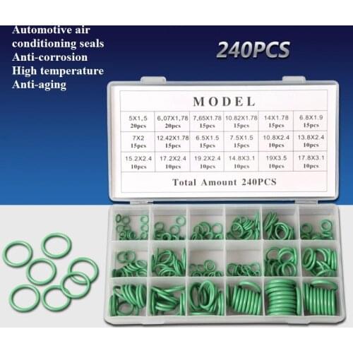 High quality car air conditioning seal apron O ring environmental protection ring plus fluoride oil corrosion plus fluoride ring