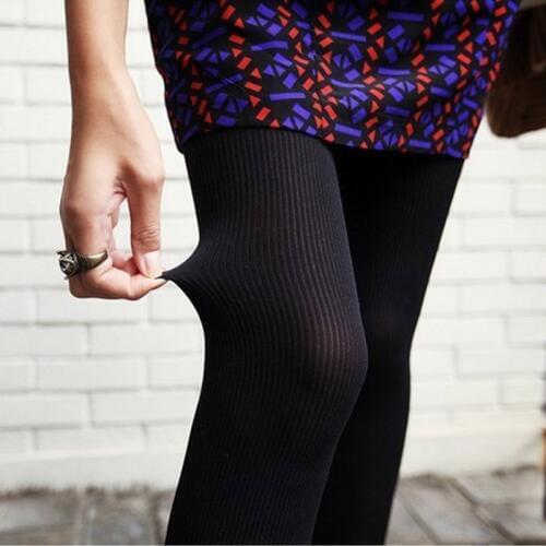 Stripe Velvet Women Tights Solid Color Tights Spring Summer Sexy Fishnet Pantyhose Stockings For Girls Female Rhinestone Tights
