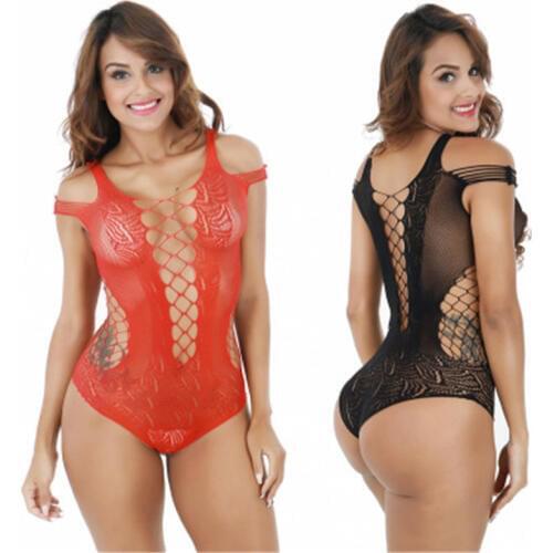 Women Sexy Lingerie hot Costumes Sexy underwear female erotic lingerie Babydoll Sleepwear lace Fishnet Transparent Nightwear