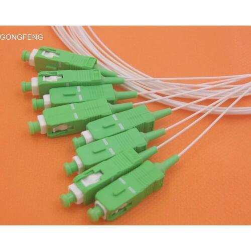 10pcs NEW Steel Tube 1x8 Differential Mini Blockless SC/APC Connector 1*8 Fiber Optic PLC Splitter Wire harness Special