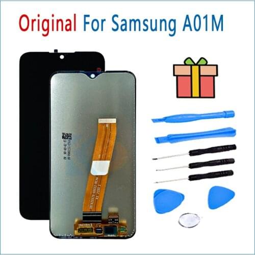 100% Original LCD For Samsung Galaxy A01M LCD Display Touch Screen Assembly For Samsung A01M DS Lcd With service pack