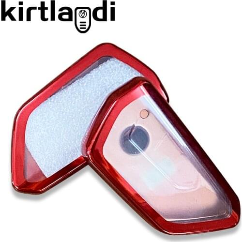 2021 TPU+PC Fob Car Holder Keychain Key Case Cover for Skoda Octavia A8 MK4 Mk8 for Seat Leon Cupra Formentor for VW Golf 8 ID-4