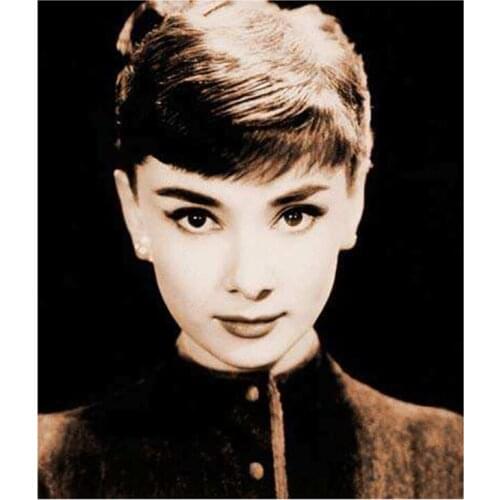 5D DIY Full Round Diamond Painting Movie Star 3D Embroidery Cross Stitch Rhinestone Mosaic Home Decor Art YC447