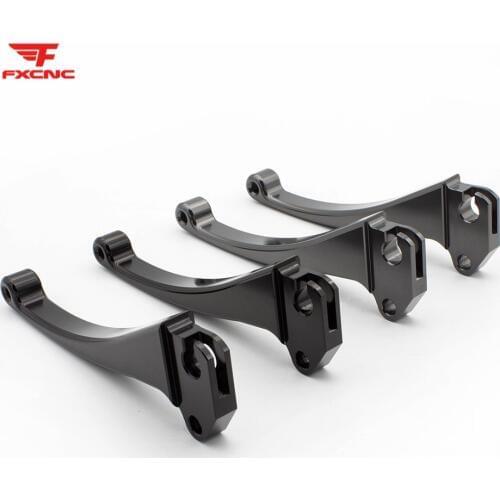 For VESPA SPRINT Drum Brakes Lever Aluminum Motorcycle Brake Levers Handle Set Front Rear Drum Lever