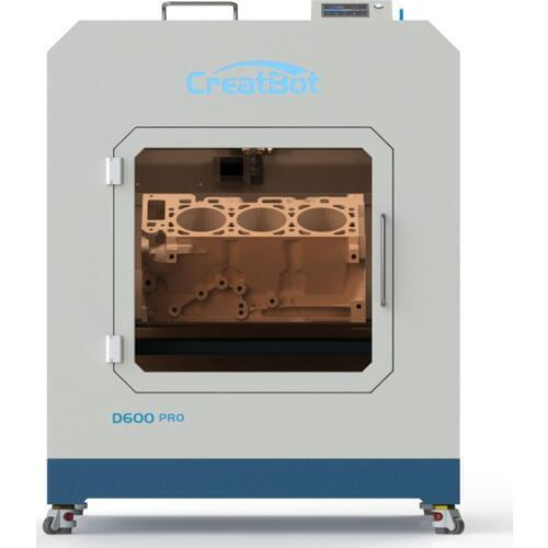 CreatBot 3d printer D600 PRO Dual Extruder hot enclosed chamber auto-level bed 600*600*600mm