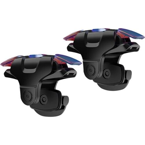 High Quality Colorful Metal Phone Adjustable Gamepad Joystick For PUBG Mobile Gaming Trigger Fire Button L1R1 Shooter Controller