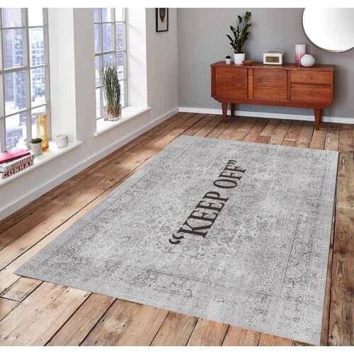 KEEP OFF 7 Classic Patterned Carpet , Fan Carpet Non Slip Floor Carpet,Teens Carpet,Area Rug