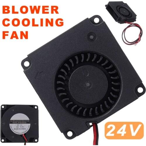 Mayitr 1pc High Quality 40x40x10mm Turbo Radial Fan Cooling Durable 24V Radial Fans Cooler With 2 Pin XH 2.54 Connector