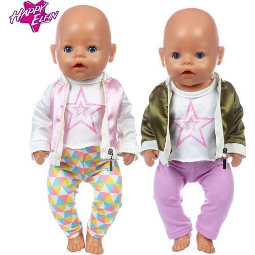 2020 New Dolls Suit Fit For 43cm New Born Doll 17inch Reborn Baby Doll Accessories