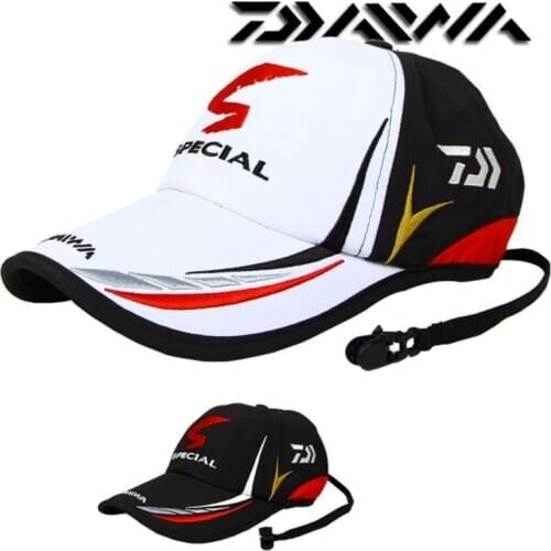 2020 New Summer Adjustable Breathable Fishing Sunshade Sport Baseball Fishermen Hat Cap With Logo Black Special Men Bucket Hat