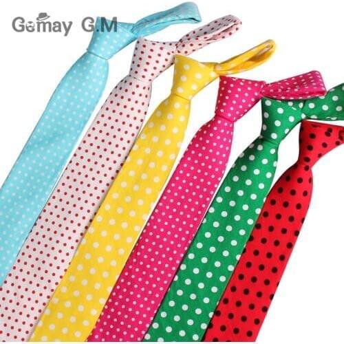 New Dots Print Neck Ties for Men Fashion Casual Cotton Tie Gravatas Business Skinny Mens Neckties Corbatas Dot Men Ties