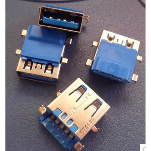 25pcs USB 3.0 jack port for Asus A45V K45VD N55S A85V R400 R400VD5 PRO45V 3.0 usb connector