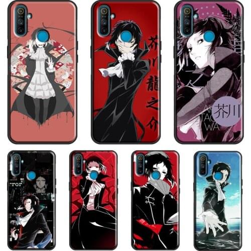 Ryunosuke Akutagawa Bungo Stray Dogs For OPPO Realme Q3 6 7 8 Pro GT Neo C21 C11 C3 Funda For OnePlus 8 Pro 9 Pro 8T 9R Case