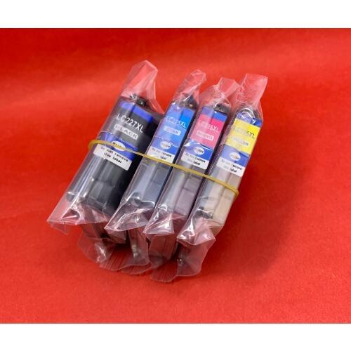 YOTAT 4pcs LC227XL Compatible ink cartridge LC227 LC225 For Brother DCP-J4120DW MFC-J4420DW MFC-J4620DW MFC-4625DW printer