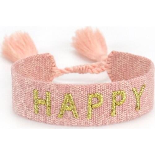 2021 Female Bracelet Hand-Woven Cotton Embroidery Tassel Accessories The Charm of Womens Jewelry