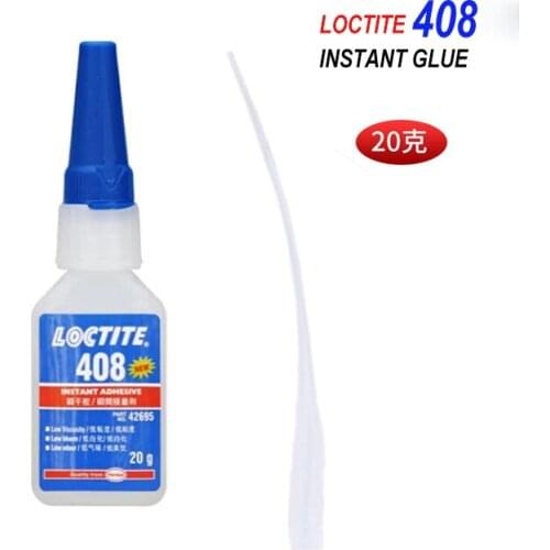 20ml Loctite 408 Super Glue Type Repairing Glue Stronger Super Glue 1pcs Multi-Purpose Universal Glue
