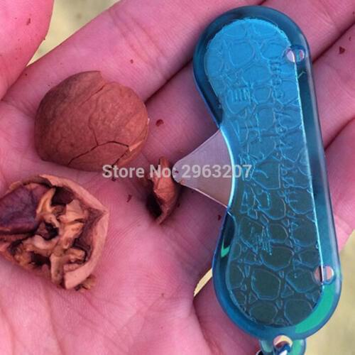 100pcs Portable Nut Cracker Sheller Walnuts MACADAMIA NUTS Metal Key Opener New Nut Device Kitchen Tool