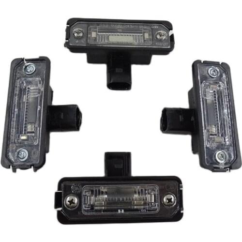 4Pcs High Quality LED License Plate Light Accessory 1J694302B For Magotan Golf Mk4 Beetle Rabbit Lupo Phaeton 1J6 943 021 B