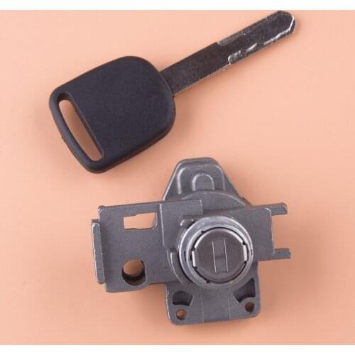 72185-TA0-A01 Front Left Door Lock with 1 Key Cylinder Core Fit for Honda Accord 2008 2009 2010 2011 2012 Car Accessories