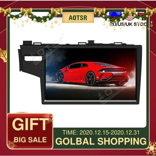 AOTSR MAX-PAD HD Screen 11.8 inch PX6 Android 9.0 Car GPS Navigation Streaming Media Unit For Honda Fit 2014+ DSP Carplay