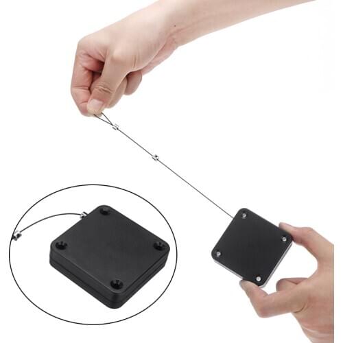 Punch-free Automatic Sensor Door Closer Anti-theft Telescopic Steel Wire Rope Suitable For Doors That Open Left And Right