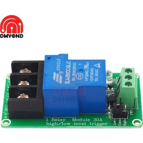 Car Bluetooth Decoder 1 Channel CH 30A With Optocoupler Isolation For High and Low Level Trigger Relay Module High Current 12V