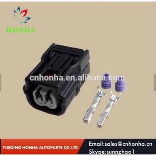 Free shipping 100 pcs 2 pin HV .040 Top Rib Female wire harness Connector 6189-6905 with Terminals and Seals