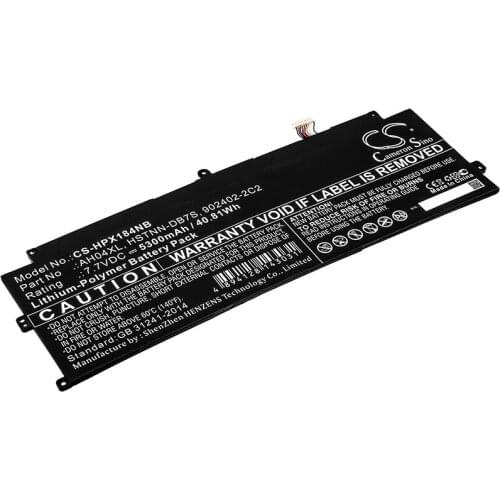 CS 5300mAh/40.81Wh battery for HP Spectre x2 12 Detachable PC,Spectre x2 Detachable,Spectre x2 Detachable 12t,AH04XL