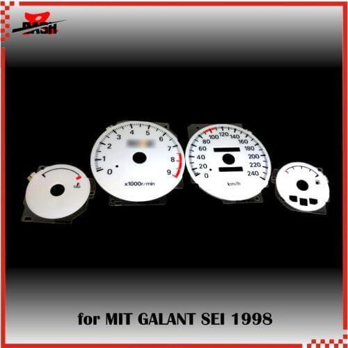 DASH EL Glow Gauge for Galant V6 1995 Reverse Glow White face Blue Green Lighting