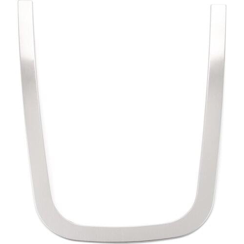 For Volkswagen vw Jetta MK6 2012 2013 2014 Stainless steel gear panel decoration trim for vw Jetta MK6 car accessories