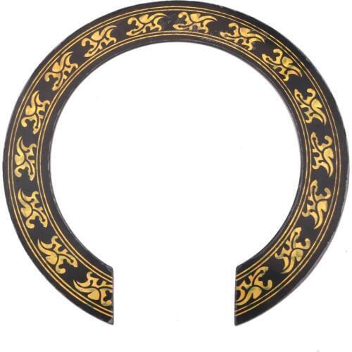 105mm Diameter Flower Pattern Guitar Circle Sound Hole Sticker Guitar Sound Hole Circle For Classical Guitar Decal Accessories