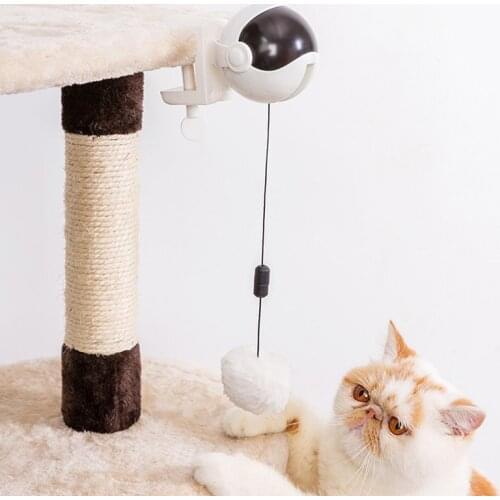 Electric Funny Funny Cats Toy Automatic Swing Lifting Funny Cat Stick Pet Toy Accessories Household Pet Supplies