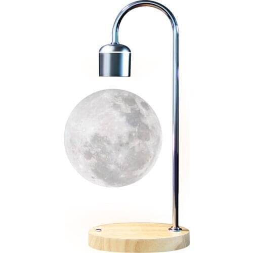 Magnetic Levitating Floating Wireless LED Light Bulb with Wireless Charger for Desk Lamp,Room or Office Decor,Unique Gifts