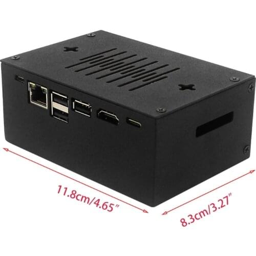 Metal Case for NVIDIA Jetson Nano 2GB with Adjustable Camera Holder Kit