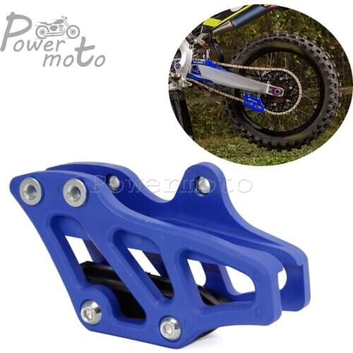 Dirt Bike Motocross Chain Guide Guard Blue For Yamaha YZ125 YZ250 YZ250FX YZ450FX YZ250F YZ450F 2006-2019 WR250F WR450F 2015-19