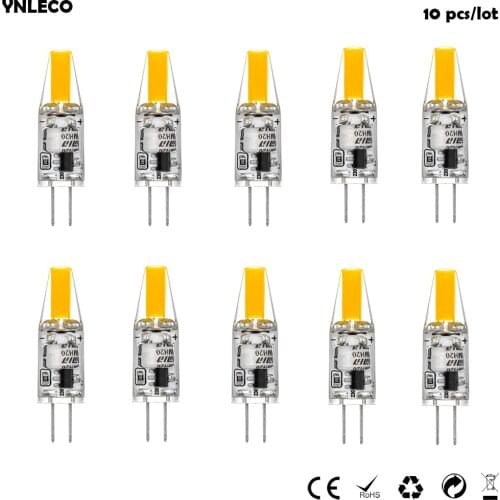 New 10pcs/lot G4 Led 220V 230V 2W No Flicker G4 LED Bulb Ampoule Leds Lampara 360 Beam Angle Light Replace 20W Halogen Lamp