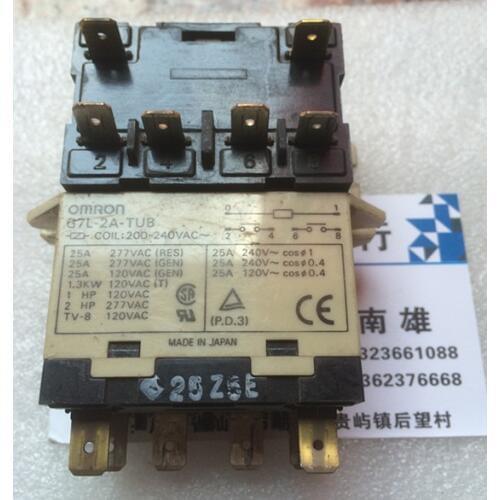 G7L-2A-TUB Relay 200-240VAC OMRON-G7L-2A-TUB