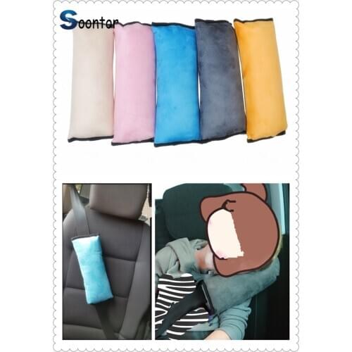 Car baby child seat belt pillow Universal shoulder strap for Mercedes Benz GLC63 GLA45 GLA G650 E63 E-Class A170
