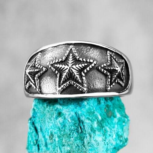 Celebrity All Star Stainless Steel Women Men Rings Simple for Girl Boyfriend Lovers Couple Jewelry Creativity Gift Wholesale