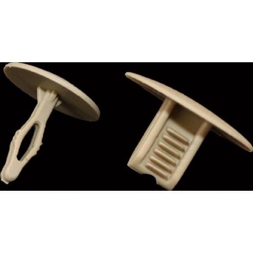 50Pcs Auto Roof Cover Cloth Interior Panel Lined Fixed Clips Plastic Fasteners For VW Santana