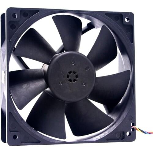 AUC1212DE YK550-A00 for Delta 120mm 12CM 12038 DC 12V 1.0A 120X120X38mm 4 Wire PWM Chassis Cooling fan Dual Ball Bearing